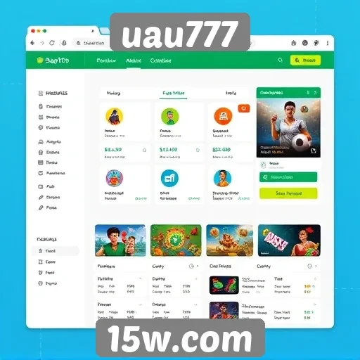 explorando a interface amigável do site uau777