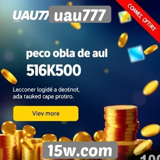 Promoções e bônus disponíveis no uau777